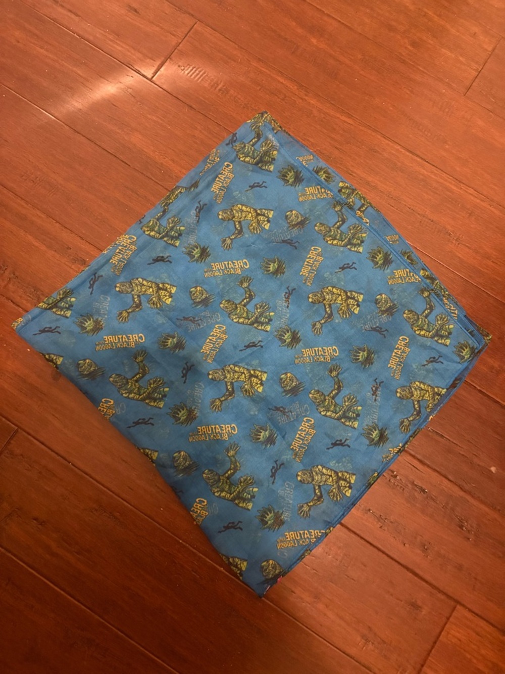 Unique Vintage x Universal Monsters Creature from the Black Lagoon scarf